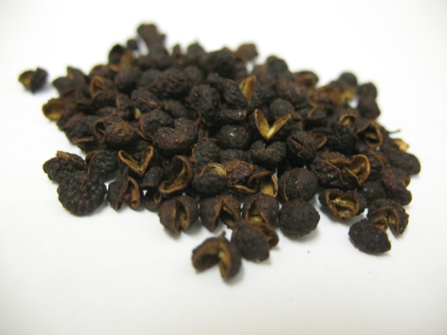 a close up of the elusive timur spice
